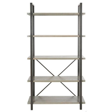 Safavieh Chantel Etagere Shelves, French Grey - 65 x 14.5 x 33.7 in. AMH6560B